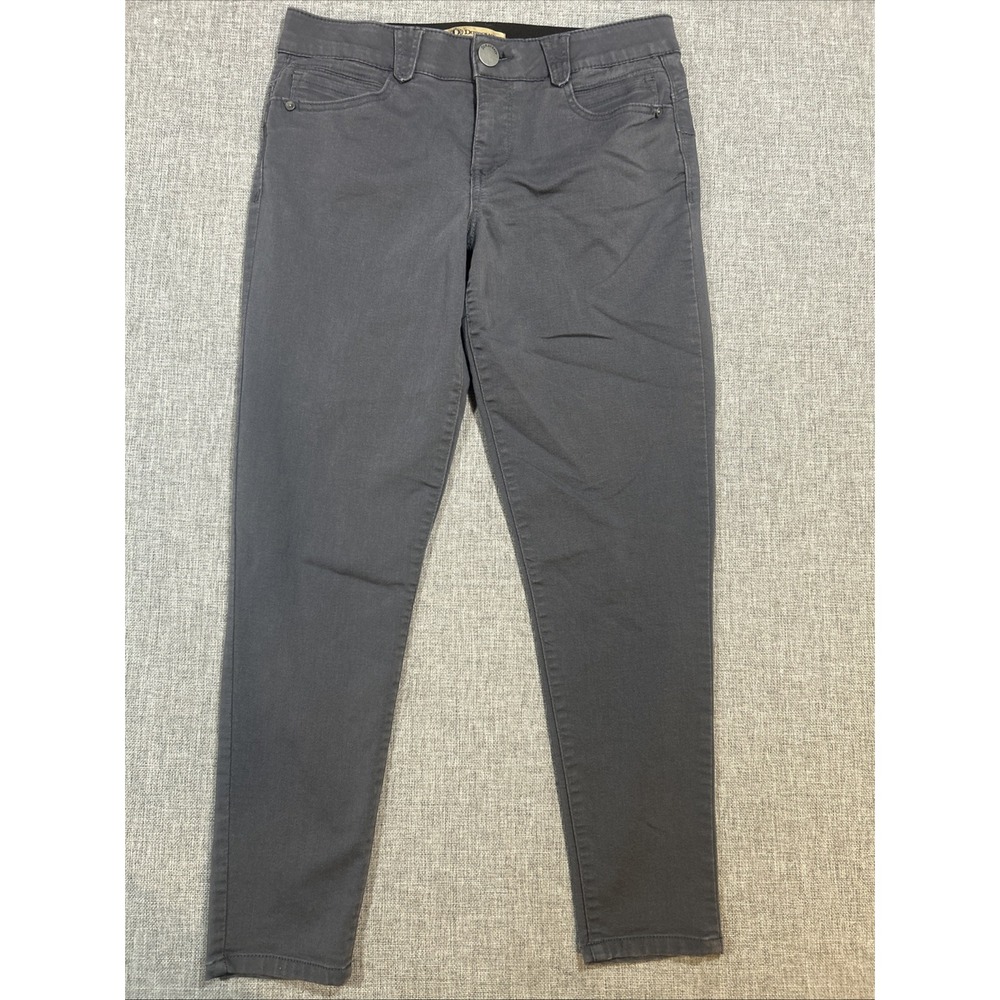Democracy Womens Jeans 10 Ab Technology Cropped Pants Navy B1267PEX2 Stretch